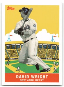 2007 Topps Flashback Fridays #FF5 David Wright New York Mets 1BR