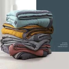 Summer Quilt Washable Cotton Air Conditioning Quilt Soft and Thin