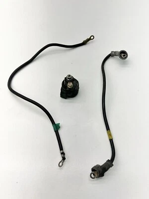 Interruptor solenoide de arranque triple Triumph Speed 2002-2004 OEM cables de plomo de batería Foto 1 de 4