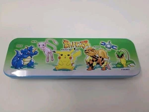 Pokemon / Pocket Monster Tin Pencil Case Box - Picture 1 of 8