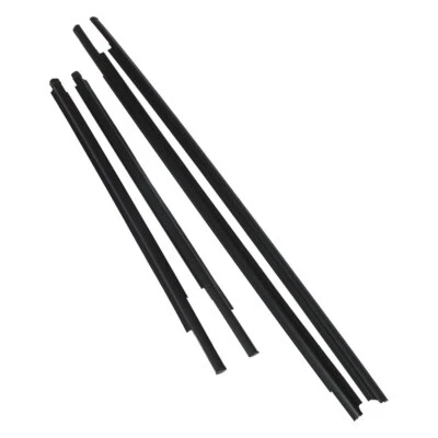 Cinturón de sellado de moldura de ventana resistente al clima 4x para Toyota Yaris 2007-2016 sedán Foto 1 de 4