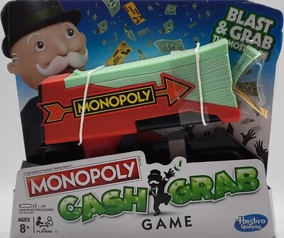 Monopoly Cash Grab Game by Hasbro - - Image 1 of 4