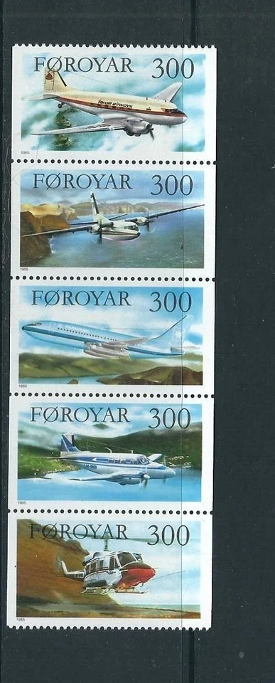 Faroe Island SC # 138a Passenger Aviation In The faroes .   MNH - Image 1 of 1