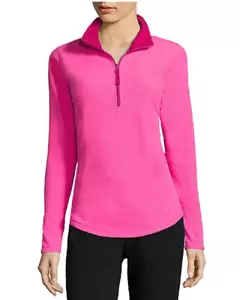 Made for Life Long-Sleeve 1/4-Zip Brushed Fleece Top Sizes M, XL Msrp $37 - Picture 1 of 1