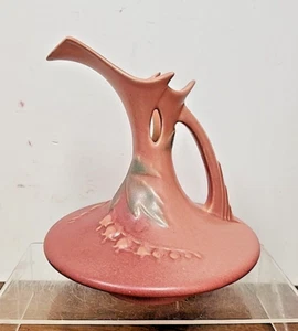 ROSEVILLE CORAZONES SANGRANTES EWER EN ROSA - #963-6" - EXCELENTES COLORES - Imagen 1 de 7