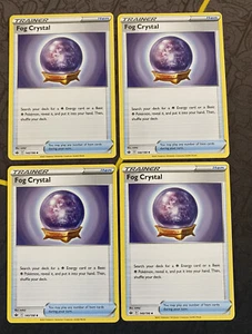 4x Fog Crystal 140/198 x4 - Near Mint Chilling Reign Pokemon Playset - Picture 1 of 1