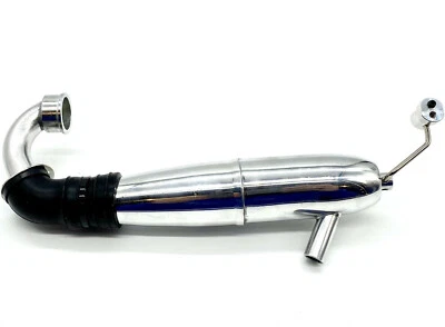 HoBao 1/8 Hyper SS - TUNED PIPE & Muffler exhaust header 87229 87378B HB-SS-C28 - Image 1 of 4