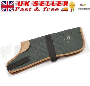 Worcester wasserdichter Hund Welpen Mantel Jacke hergestellt in UK weich Fleece gesteppt GR.14 - Bild 1 von 6