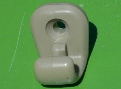 MITSUBISHI 3000GT 91-94 FRONT SUN VISOR HOLDER MOUNTING CLIP GRAY MB772293 OEM - Image 1 of 4