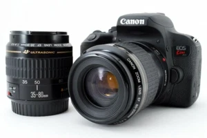 Canon EOS Rebel T7i/800D/Kiss X9i 24.2MP 35-80/80-200mm [Exc+++] w/8GB SD [896] - Picture 1 of 12