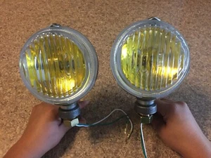 Toyota Land Cruiser Fj40, Fj45, Bj40 Front Fog Lamps Set - Picture 1 of 8