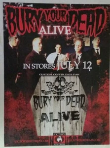 BURY YOUR DEAD "Alive" Sarg Digipak ~ Magazinseite DRUCKANZEIGE 2005 - Bild 1 von 1