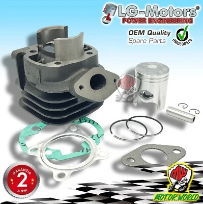 LG-MOTORS GRUPPO TERMICO 50cc CILINDRO Ø40 MBK BOOSTER SPIRIT 50 2T