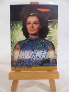Star Trek TOS Stagione 3 A70 Diana Muldaur Dr. Miranda Jones Skybox Carta Autografa - Foto 1 di 3