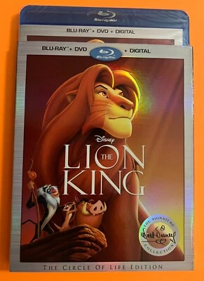 The Lion King [Blu-ray+DVD] Circle Of Life Edition New Sealed NIB - Image 1 of 2