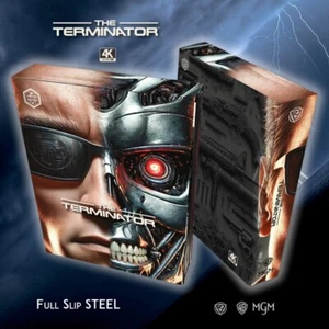 TERMINATOR – FULL SLIP STEEL – STEELBOOK – RAROFILM - ITA – ENG – 4K + BLU-RAY - Picture 1 of 4