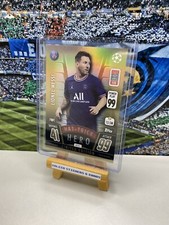 Topps Match Attax 2021/22 Update Lionel Messi Hat Trick Hero Limited Edition