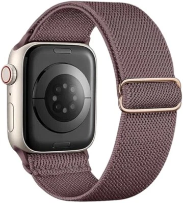 Эластичный нейлоновый ремешок соло петля для Apple Watch iWatch серии 11 10 9 8 7 Ultra 3 - Изображение 1 из 4