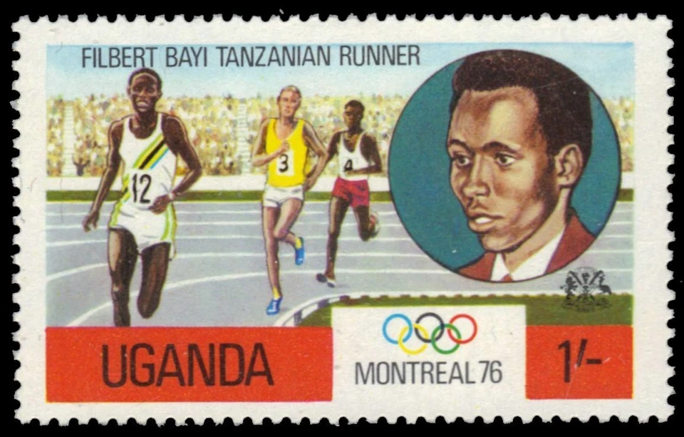 UGANDA 152 (SG169) - Juegos Olímpicos de Montreal ""Filbert Bayi, corredor" (pa94637) Foto 1 de 1