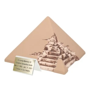 Prachtige piramide-crematie-urne voor as van volwassenen. - Bild 1 von 5