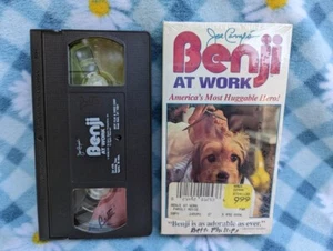 Benji At Work umarmbare Held Hundegeschichte (VHS Film 1990er Jahre) Walt Disney SELTEN OOP - Bild 1 von 1