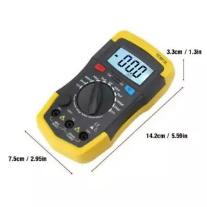 LCD Digital Meter XC6013L Capacitance Capacitor Tester mF uF Circuit Gauge - Picture 1 of 9