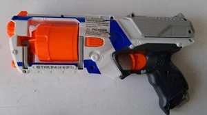 NERF Dart Gun, N-Strike Elite Strongarm Revolver Blaster Tested Works - Picture 1 of 2