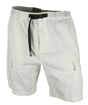NUEVO PANTALÓN CORTO CARGO PARA HOMBRE DENIM SUPPLY RALPH LAUREN BLANCO SARGA DE ALGODÓN CON CINTURÓN L Foto 1 de 4