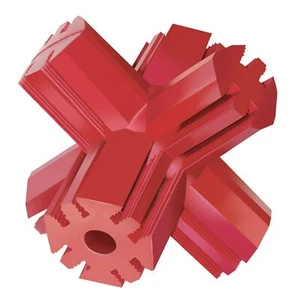 KONG Jump'N Jack - Dog Toy for Chewing Instincts- Natural Rubber Toy Promotes... - Picture 1 of 7