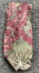 Corbata de poliéster formal inteligente vintage multi floral verde para hombre 3,5" de ancho 55" de largo - Imagen 1 de 2
