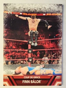 2017 Topps WWE Then Now Forever #F-27 FINN BALOR FINISHERS & SIGNATURE MOVES - Picture 1 of 2