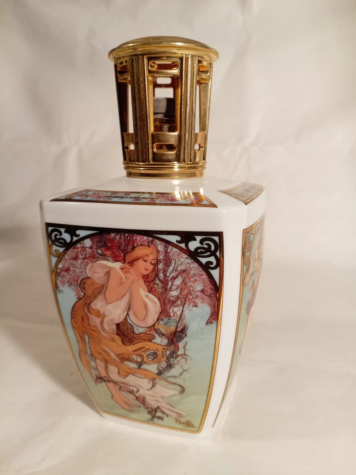 LAMPE BERGER PARIS GOEBEL ALPHONSE MUCHA QUATRE SAISONS LAMPADA CATALITICA 4 - Immagine 1 di 4