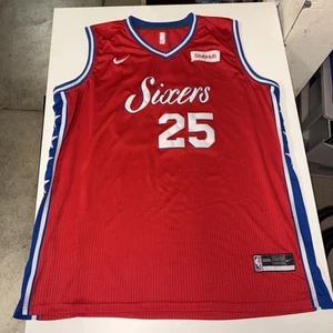 Ben Simmons Philadelphia 76ers Nike "Swingman" Basketball Jersey - Size 5XL - Picture 1 of 5