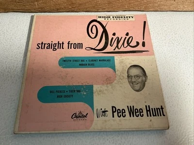 Pee Wee Hunt Jazz 45 EP Straight From Dixie Mixed Records - Image 1 of 4