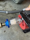 Inline 1/4" Compressed Air Oil & Water Separator Trap Filter for Compressor Tool
