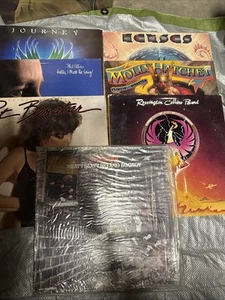 Lot of 7 Rock/Pop LP  VG+ Vinyl Journey Kansas The Who Phil Collin’s Pat Benatar - Picture 1 of 4