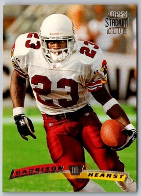 1996 Stadium Club Garrison Hearst #193 Arizona Cardinals Football Card - Image 1 of 2