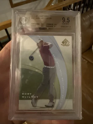 2012 SP Game Used #SP1 Rory McIlroy Short Print BGS 9.5 Gem Mint Low Pop - Image 1 of 2