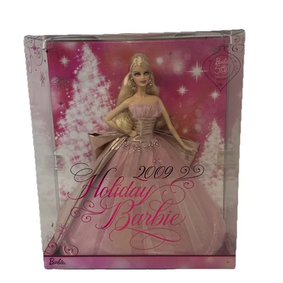 Barbie 2009 Vacaciones Barbie Muñeca Rosa Vestido Rubio 50 Aniversario #N6556 Foto 1 de 4