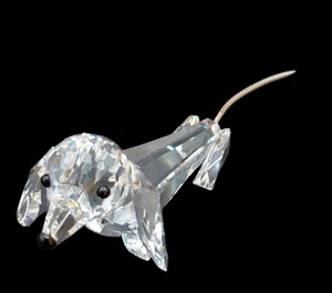 Swarovski Kristall Dackel Wurst Hund Ornament Modell. - Bild 1 von 11