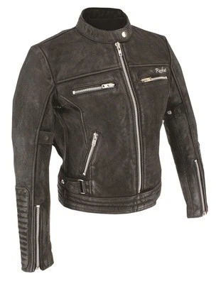 Joe Rocket Wicked Womens Leather Motorcycle Jacket Black XS — 第 1/2 张图片
