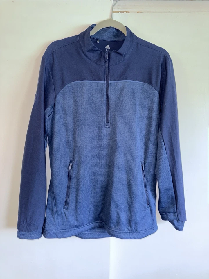Adidas Sporting Kansas City 1/4 Zip Men’s Medium Navy Blue - Image 1 of 4
