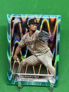 2022 Topps Chrome Yu Darvish Aqua Mini Diamond Refractor /199 Padres - Bild 1 von 1