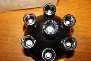 Lucas#54414989,DDB115 Distributor.Cap w/Screw Wires Jaguar XKE 3.8,4.2L,XJ6,MKII - Picture 1 of 7