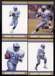 1989 Statistics Tan Border #NON Barry Sanders quasi nuovo o migliore - Foto 1 di 2