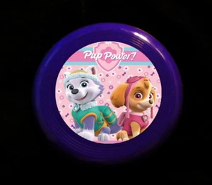 Skye Everest - 8 Mini Flying Disks -Party Favor Birthday Toys Disc Paw Patrol - Picture 1 of 1