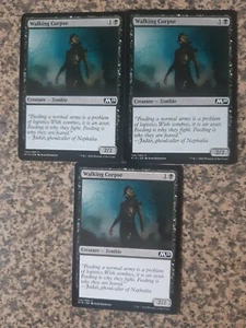 MTG 3x Walking Corpse - Core Set 2019 - Imagen 1 de 1
