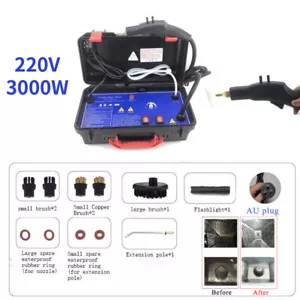 Limpiador a vapor portátil comercial 3000W nueva máquina de limpieza de tapicería para automóvil 220V - Imagen 1 de 12