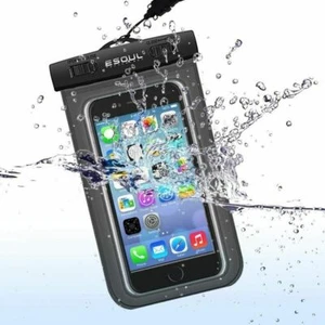 ESOUL 100 Ft Waterproof Phone Pouch IPX8 Universal Water Proof Cell Phone Bag - Photo 1 sur 1