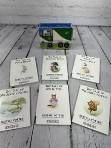 Beatrix Potter 6 Mini Book Boxed Set Vintage 1990 BP Gas Promo Peter Rabbit VGC! - Picture 1 of 12